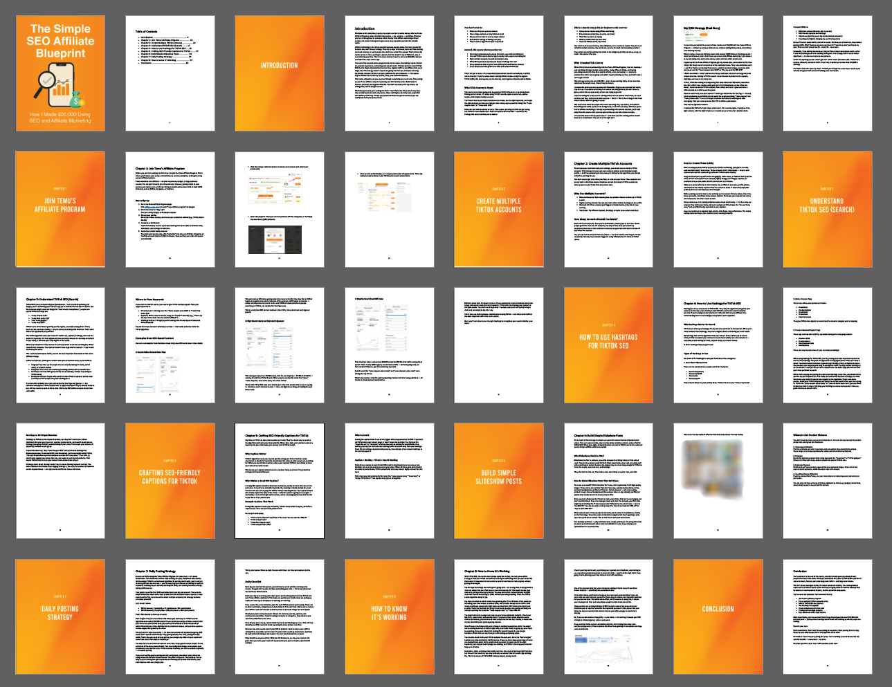 The Simple SEO Affiliate Blueprint
